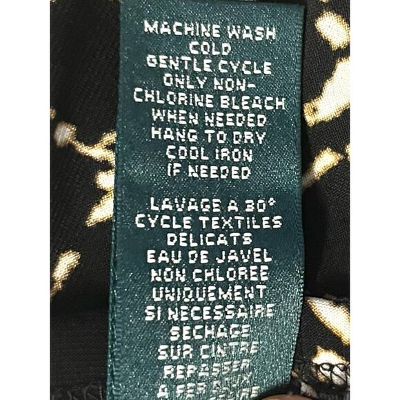 Lauren Ralph Lauren Crossover V-Neck Half Sleeve Dress Women Size 2 Petite - Picture 7 of 13